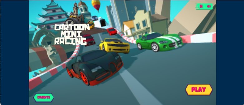 卡通?迷你赛车